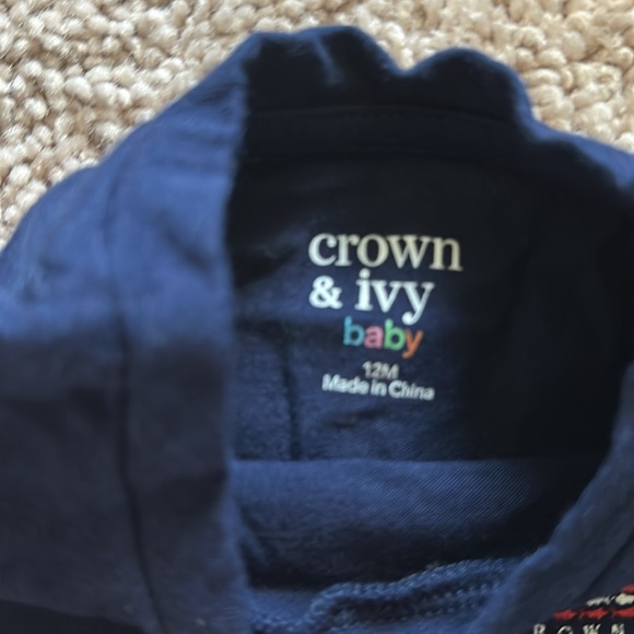 Crown & Ivy baby 12 mo t shirt - Picture 2 of 4